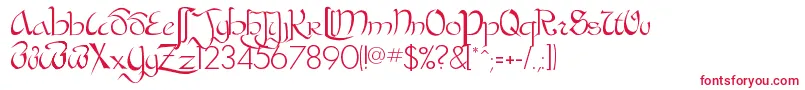 BastardaPlain Font – Red Fonts