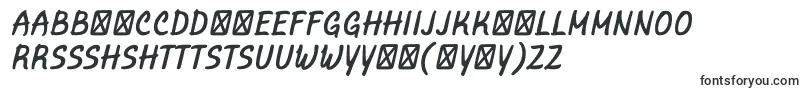 MarvelousRex Italic-fontti – hausan fontit
