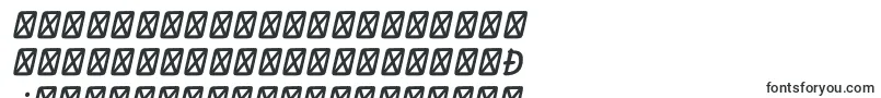 フォントMarvelousRex Italic – タタール文字