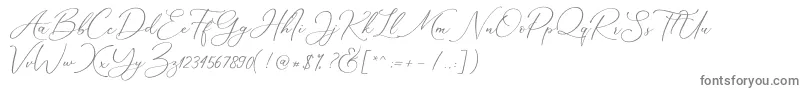 Marverlous Script Demo Font – Gray Fonts