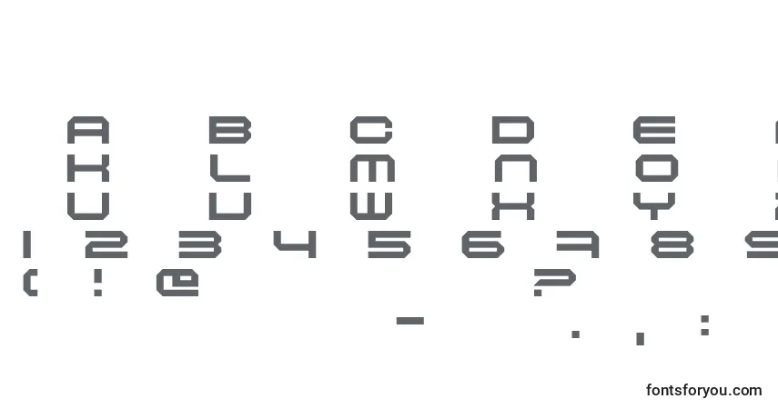 MASCE    (133713)フォント–アルファベット、数字、特殊文字