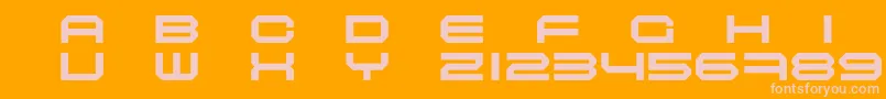 MASCE    Font – Pink Fonts on Orange Background