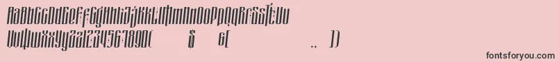 Więcej informacji o czcionce masquerouge italic Czcionka masquerouge italic – czarne czcionki na różowym tle