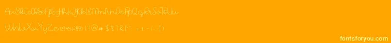 Подробнее о шрифте Masrodi Шрифт Masrodi – жёлтые шрифты на оранжевом фоне