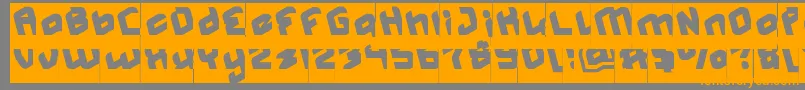 Weitere Informationen zur MASTER Inverse-Schriftart MASTER Inverse-Schriftart – Orangefarbene Schriften auf grauem Hintergrund