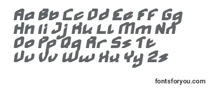 MASTER medium Normal Italic Font