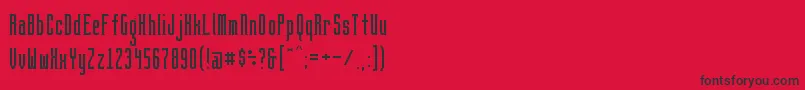 BrightontwoSerifNbp Font – Black Fonts on Red Background