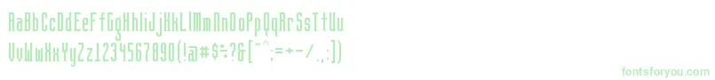 BrightontwoSerifNbp Font – Green Fonts on White Background