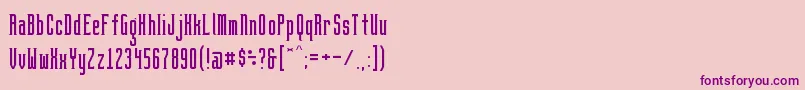 BrightontwoSerifNbp Font – Purple Fonts on Pink Background