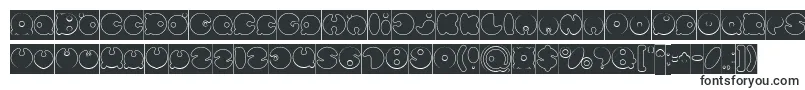 MASTER PANDA Hollow Inverse Font – Fancy Fonts