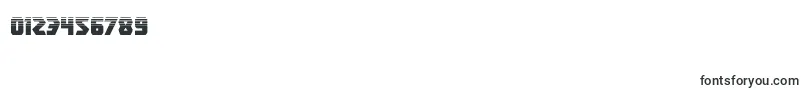 masterbreakerhalf Font – Fonts for Numbers and Digits