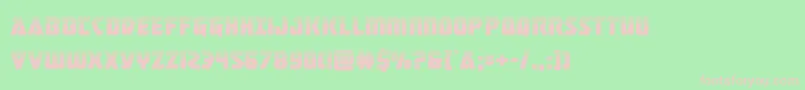 fuente masterbreakerhalf – Fuentes Rosadas Sobre Fondo Verde