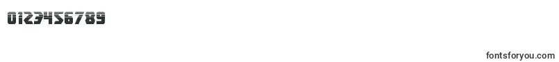 masterbreakerhalf Font – Fonts for Numbers and Digits
