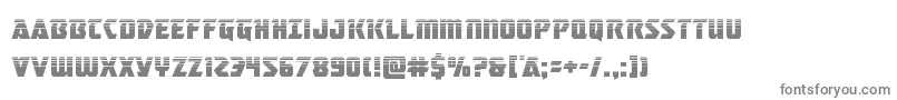 Шрифт masterbreakerhalf – серые шрифты на белом фоне