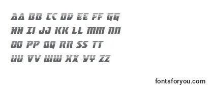 Masterbreakerhalfital Font
