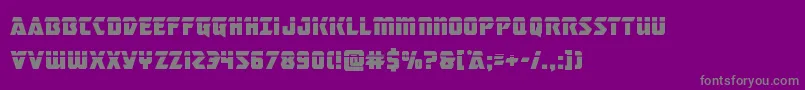 Шрифт masterbreakerlaser – серые шрифты на фиолетовом фоне