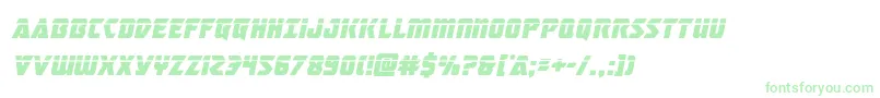 masterbreakerlaserital-Schriftart – Grüne Schriften