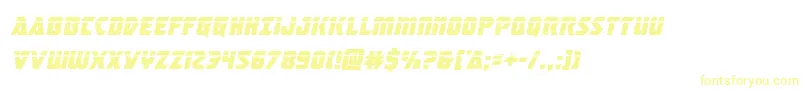 masterbreakerlaserital-Schriftart – Gelbe Schriften