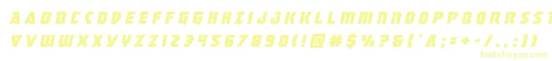 masterbreakertitleital-Schriftart – Gelbe Schriften