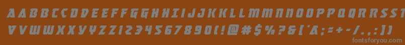 Подробнее о шрифте masterbreakertitleital Шрифт masterbreakertitleital – серые шрифты на коричневом фоне