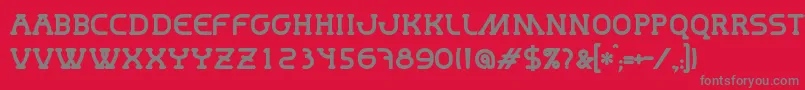 Подробнее о шрифте MastumBold Шрифт MastumBold – серые шрифты на красном фоне