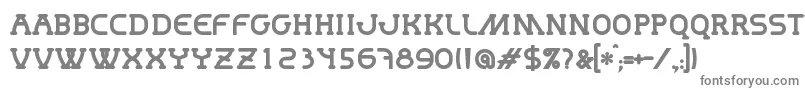 MastumBold-Schriftart – Graue Schriften auf weißem Hintergrund