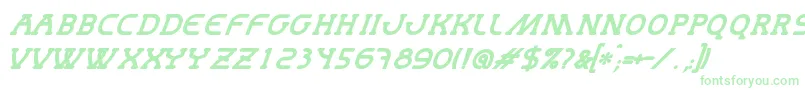 MastumBoldItalic Font – Green Fonts