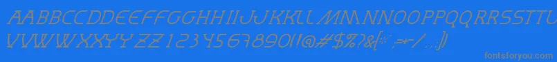 Más sobre la fuente MastumThinItalic fuente MastumThinItalic – Fuentes Grises Sobre Fondo Azul