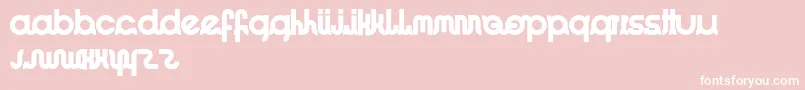 ImacoolRegular Font – White Fonts on Pink Background