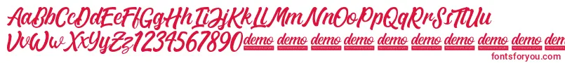 Matane   Demo Font – Red Fonts