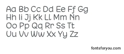 Schriftart Matchinger Regular Font by 7NTypes