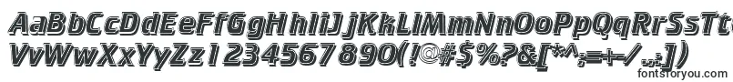 Шрифт CkickSh – шрифты для КОМПАС-3D