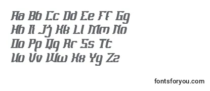 フォントMATERIAL SCIENCE Bold Italic