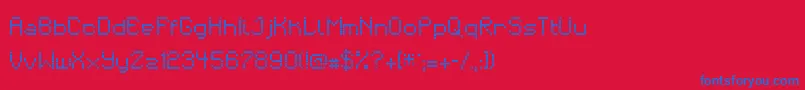 Подробнее о шрифте matrixdancer Шрифт matrixdancer – синие шрифты на красном фоне
