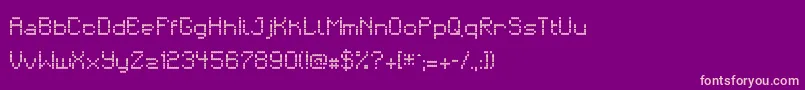 Шрифт matrixdancer – розовые шрифты на фиолетовом фоне