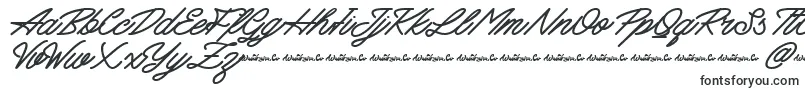Mattcool Demo-fontti – Kalligrafiafontit