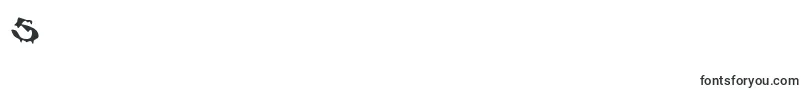 フォントMatte    – フォント数字5