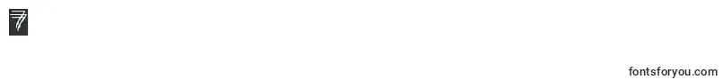 MAVERICK Inverse Font – Fonts for Digit 7