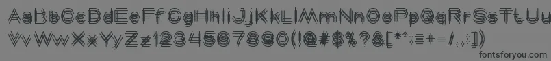 MAVERICK Font – Black Fonts on Gray Background