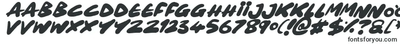 fuente Maxi Marker Italic – Fuentes Sans-Serif
