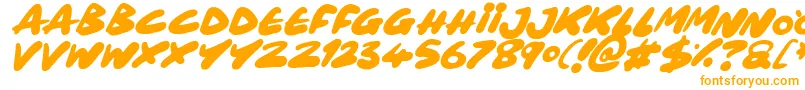 Maxi Marker Italic Font – Orange Fonts