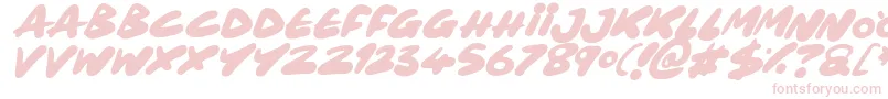 Maxi Marker Italic Font – Pink Fonts