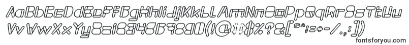 Police MAXIMUM KILOMETER Bold Italic – Polices Adobe