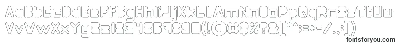 MAXIMUM KILOMETER Filled Hollow Font – Fonts for Sony Vegas Pro