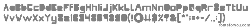 MAXIMUM KILOMETER Filled Font – Gray Fonts