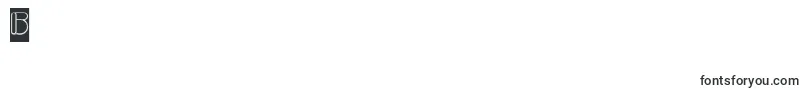 MAXIMUM KILOMETER Hollow Inverse Font – Fonts for Digit 6