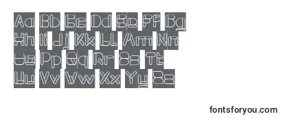MAXIMUM KILOMETER Hollow Inverse-fontti