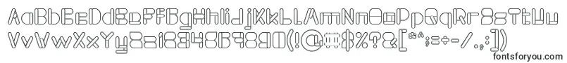 MAXIMUM KILOMETER Hollow-fontti – Fontit Adobe Illustratorille