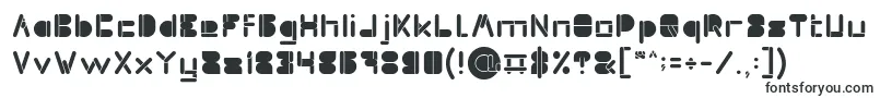 Шрифт MAXIMUM KILOMETER inside – инопланетные шрифты