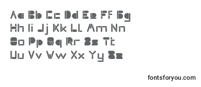 MAXIMUM KILOMETER inside Font